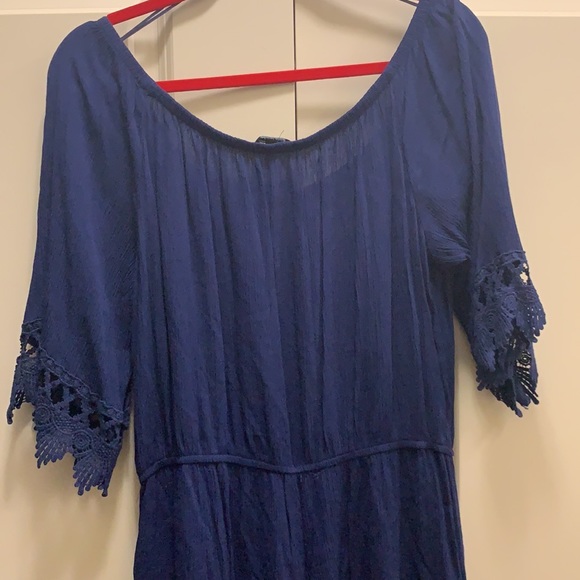 Ambiance Blue Romper Size 1XL - Picture 9 of 12
